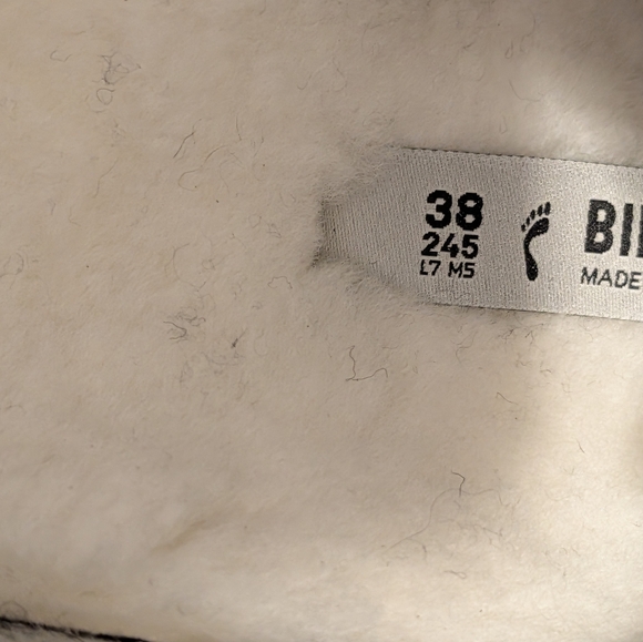 Women's Birkenstock Andermatt Light Gray Booties - Picture 5 of 6